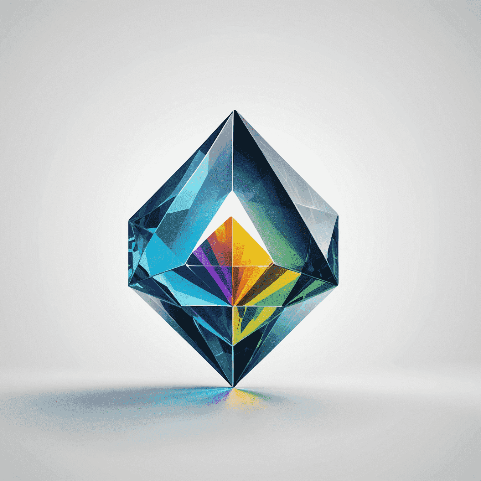 Cow Finance Data Analytics and Visualization Studio logo featuring a stylized glass prism refracting data streams